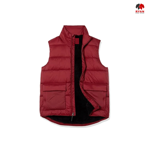 Ryan Pro Gear casual Puffer <b>vest</b> <b>Slim</b>-fit puffer <b>vest</b> Zip-up puffer <b>vest</b> Cold-weather <b>vest</b> - Product Image 6
