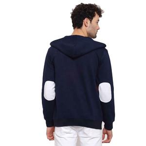 Nouveau design, sweat à capuche pour homme multicolores avec fermeture éclair, poignets élastiques et deux poches latérales, vêtement d'hiver pour homme FTI-MH-001 - Product Image 4