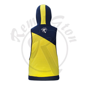 เสื้อฮู้ดแขนกุดสำหรับผู้ชายเสื้อผ้าผู้ชายเสื้อมีฮู้ดแนวสตรีทเสื้อผ้าออกแบบโลโก้ได้ตามต้องการ - Product Image 2