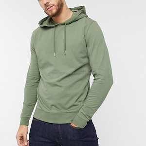 Customized Graphic Cotton Blank Plain Men's Hoodies - Product Image 1