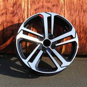 <span class=keywords><strong>Jantes</strong></span> de voiture noires à face machine de <span class=keywords><strong>17</strong></span> <span class=keywords><strong>pouces</strong></span> 4X108mm roues en alliage de coulée d'aluminium à cinq rayons en gros pour voitures de tourisme <span class=keywords><strong>Peugeot</strong></span> - Product Image 5