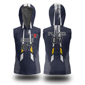 Haute qualité respirant conçu sur mesure professionnel drapeau américain vêtements de football 7V7 7on7 hauts chemises ensembles uniformes Logo avant - Product Image 5