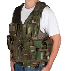 Gilet tactique personnalisé pour l'entraînement, durable, multi-poches, bretelles réglables, confortable et léger - Product Image 3