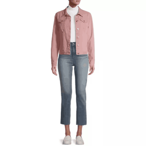 Women's Stylish <b>Long</b> Sleeve Winter <b>Denim</b> <b>Jacket</b> Comfortable Cotton-filled with Button Decoration Customized OEM Service - Product Image 3