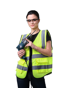 Reflecting Adult Security Vest Reflective Outdoors Customized Jacket Visibility Security Waistcoat Reflective Safety <b>T</b> <b>Shirt</b> - Product Image 3