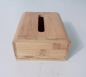 Cheap Price Eco-friendly Natural Bamboo <b>Tissue</b> <b>Box</b> <b>Tissue</b> Holder for Kitchen Hotel Made in Vietnam for Sale ODM - Product Image 1