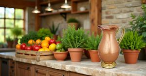 Hammered Mughlai Design Copper Nickel Jug Pitcher, <b>Drinkware</b> & Serveware Capacity 1750 Ml - Product Image 3