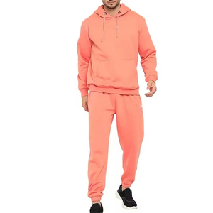 Hot Selling Hooded Men's Tracksuits Wholesale Training Gym Custom Jogging <b>Plus</b> <b>Size</b> 100% Cotton Breathable Quick Dry Winter - Product Image 2