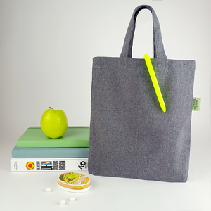 Jannes – Borsa in cotone con manici corti - Product Image 2