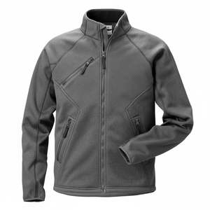 Chaqueta Softshell para Hombre con Diseño de Diamantes, Personalizable, Precio al por Mayor OEM, Chaqueta Cortavientos Elástica, Ropa de Trabajo - Product Image 4