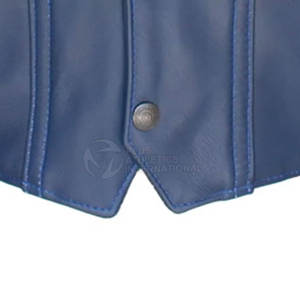 Precio razonable Ropa de hombre Chaleco de cuero Buena calidad 100% Chaleco de moda hecho de cuero - Product Image 6