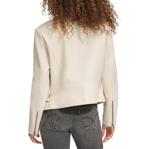 Veste en cuir suédé pour femmes, design élégant et doux, vêtements d'extérieur élégants, tendance, manteau en cuir tendance, vestes en cuir véritable pour femmes - Product Image 3