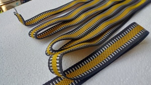 Custom Made Nylon Striped Newar Tapes Ideal <b>for</b> Use As <b>Bag</b> Handles and Suitable <b>for</b> Webbing <b>for</b> Resale - Product Image 5