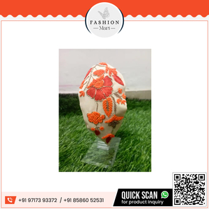 High Quality Orange Floral Beaded <b>Headband</b> Handmade Cotton Party Accessory <b>for</b> Girls Elegant Trendy Style <b>for</b> Summer - Product Image 6