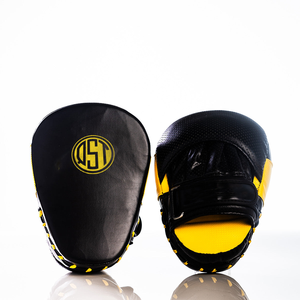 Almohadillas de boxeo de cuero, acolchado Ideal y estabilidad, manoplas de boxeo para artes marciales, almohadillas de enfoque, boxeo, MMA, Muay Thai, etc. - Product Image 1