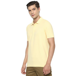Fabricante 100% algodón manga corta hombres transpirable Polo camisetas Casual sólido patrón de talla grande bordado Logo Polo camisa - Product Image 3