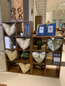 Gabinete de exhibición de madera de teca de 6 cajones de diseño europeo moderno Almacenamiento de estilo chino para estudio dormitorio sala de estar muebles para el hogar - Product Image 2