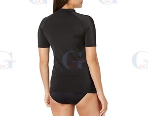 Chemises de sport extensibles pour femmes, protège-éruptions MMA sur mesure, chemises de gymnastique à manches courtes avec impression par sublimation pour femmes - Product Image 6