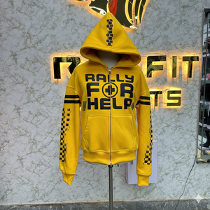 Private label personalized logo most Demanded <b>Zipper</b> <b>hoodie</b> <b>Black</b> Printed factory made cheap price hoodies men men's hoodies - Product Image 4