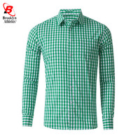 Kemeja Kantor Profesional Unisex Lengan Panjang Bahan Satin 100% Katun Kancing Depan Seragam Staf Pakaian Kerja Custom Branding Musim Semi