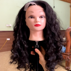 Extensions de cheveux vierges crus vietnamiens vague d'eau crépus bouclés faisceaux perruque de cheveux humains lâche vague naturelle profonde cuticule alignée - Product Image 3