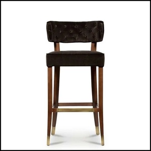 Modern Luxury Design Metal Bar <b>Stool</b> Comfort Seating Eco-Friendly Strong Commercial Furniture for Hotels & Restaurants - Product Image 2