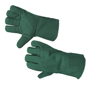 ถุงมือเชื่อมหนังขนาดใหญ่พร้อมถุงมือเชื่อมเคฟลาร์ - Product Image 2