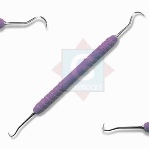 Cureta Dental Manual de Acero Inoxidable al por Mayor, Grado Profesional, Certificación CE, Eliminación de Placa y Sarro, Cirugía Dental - Product Image 1