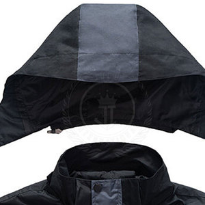 Vestes coupe-vent pour hommes à la vente chaude, design personnalisé, logo sur le devant, respirantes, écologiques, grandes tailles, couleurs et logo personnalisés - Product Image 3