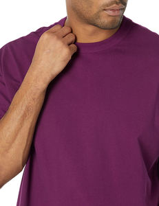 T-shirt en coton de haute qualité pour hommes Impression de t-shirts surdimensionnés vierges populaires pour hommes avec logo personnalisé - Product Image 5