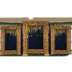 Cadres et panneaux en FRP exquis pour la décoration de mariage, cadres et panneaux modernes pour toile de fond de mariage, cadres de décoration extrêmes pour mariage indien, États-Unis - Product Image 3