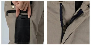 Resistant <b>Work</b> Pant Man Multi-pocket Straight <b>Cargo</b> Trousers Outdoor Jogging Tactical Pants Spring Autumn Casual Trousers - Product Image 3