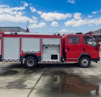 Camion de pompiers compact 4x2, mini-camion de pompage d'eau pour la communauté et l'usine - Vente chaude