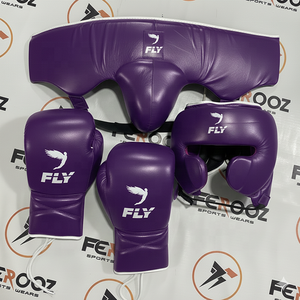 Set de Boxeo Profesional para Sparring, Guantes de MMA con Logotipo Personalizado, Equipo de Entrenamiento, Tallas Personalizadas, Ligero, Cuero Genuino - Product Image 4