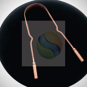 Grattoir lingual en cuivre de qualité supérieure, nettoyant naturel pour la détoxification buccale, grattoir lingual en cuivre pur pour les soins bucco-dentaires, outil pour éliminer la mauvaise haleine - Product Image 6