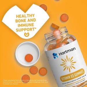Gomitas de vitamina D3 para fortalecer los huesos, absorción de calcio y función inmune - Product Image 3