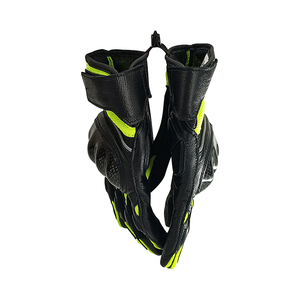 Guantes de Motociclismo y Carreras con Logotipo Personalizado, Cuero Genuino, Dedos Completos, para Motociclismo y Carreras de Autos - Product Image 2