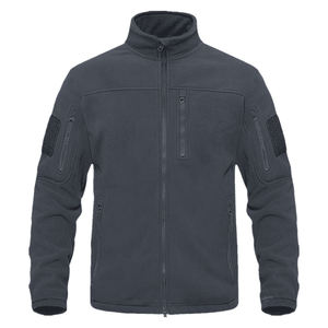 Veste matelassée en satin polaire pour homme, automne et hiver, avec doublure en nylon, veste de sport d'extérieur, veste pour homme - Product Image 5