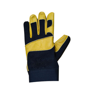 Gants de mécanique en cuir de qualité supérieure résistants à la chaleur antistatiques antivibrations sans silicone sans poudre personnalisables - Product Image 5