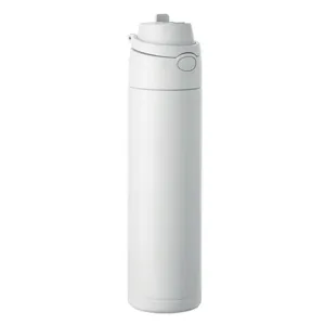 Bicchieri sostenibili in acciaio inossidabile di TOIEN ONE, design a forma di bottiglia riciclata - Product Image 5