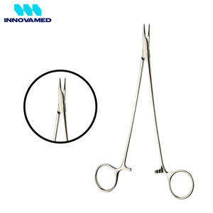 Pinza quirúrgica para tejidos de 12.5cm, hecha a medida, para cirugía toracoscópica, con punta curva, manual, certificada CE, 1 año de garantía - Product Image 6