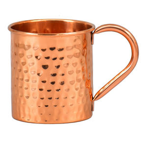 Tasses en cuivre de mule de Moscou en métal de qualité supérieure 100% tasses à boire sans danger pour les aliments fabriqués à la main en cuivre pur meilleure qualité et Logo personnalisé - Product Image 2