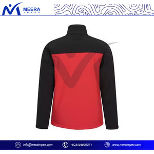 Veste Softshell imperméable et coupe-vent pour hommes pour la randonnée en plein air manteau tactique chaud respirant hiver décontracté Stand High Street - Product Image 4