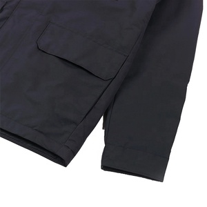 Top Quality Custom Made Polyester Parka <b>Jacket</b> for <b>Men</b> Winter Wear Comfortable Stylish Hooded Outerwear with Multiple Pockets - Product Image 6