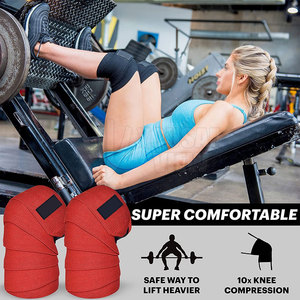 ผ้ายืดพันเข่ายกน้ำหนักสำหรับงานหนัก - Product Image 4