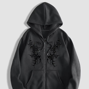 Meilleures ventes de sweats à capuche à manches longues pour hommes fabriqués sur mesure avec des basiques noirs et multicolores en coton mélangé teint uni pour l'hiver - Product Image 1