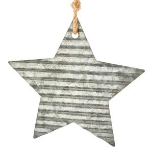 Adorno de Estrella de Metal Galvanizado - Product Image 5