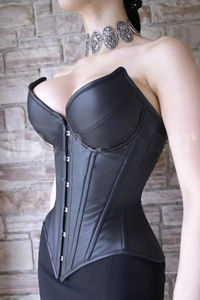 High Quality Corset Bustier Leather Slim Waist Men Breathable Eco-Friendly Quick Dry Seamless Custom Color <b>Sexy</b> Corset Top - Product Image 2