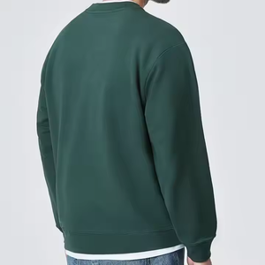 New Arrival Custom Embroidered <b>Jumper</b> Sweater Fleece Crewneck Oversized <b>Men</b> Heavyweight Sweatshirt - Product Image 2