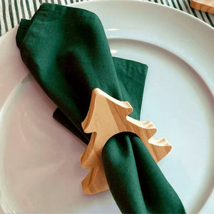 Anillo de Servilleta de Madera de Diseño Simple de Fabricante Confiable para Decoración Minimalista de Mesa de Comedor que Ofrece un Uso Práctico y Elegante - Product Image 1